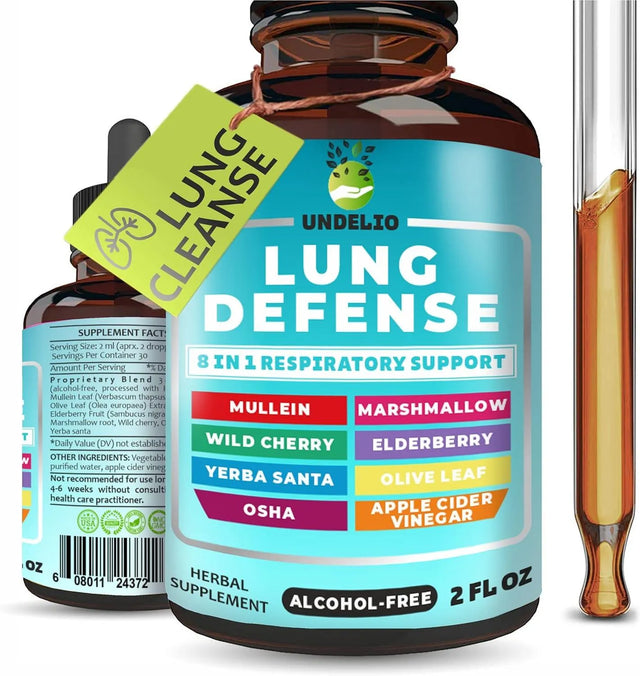 UNDELIO - Undelio 8 in 1 LUNG DEFENSE Herbal Extract 2 Fl.Oz. - The Red Vitamin MX - Suplementos Alimenticios - {{ shop.shopifyCountryName }}