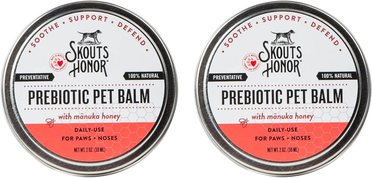 SKOUT'S HONOR Prebiotic Pet Balm 2 Oz. 2 Pack