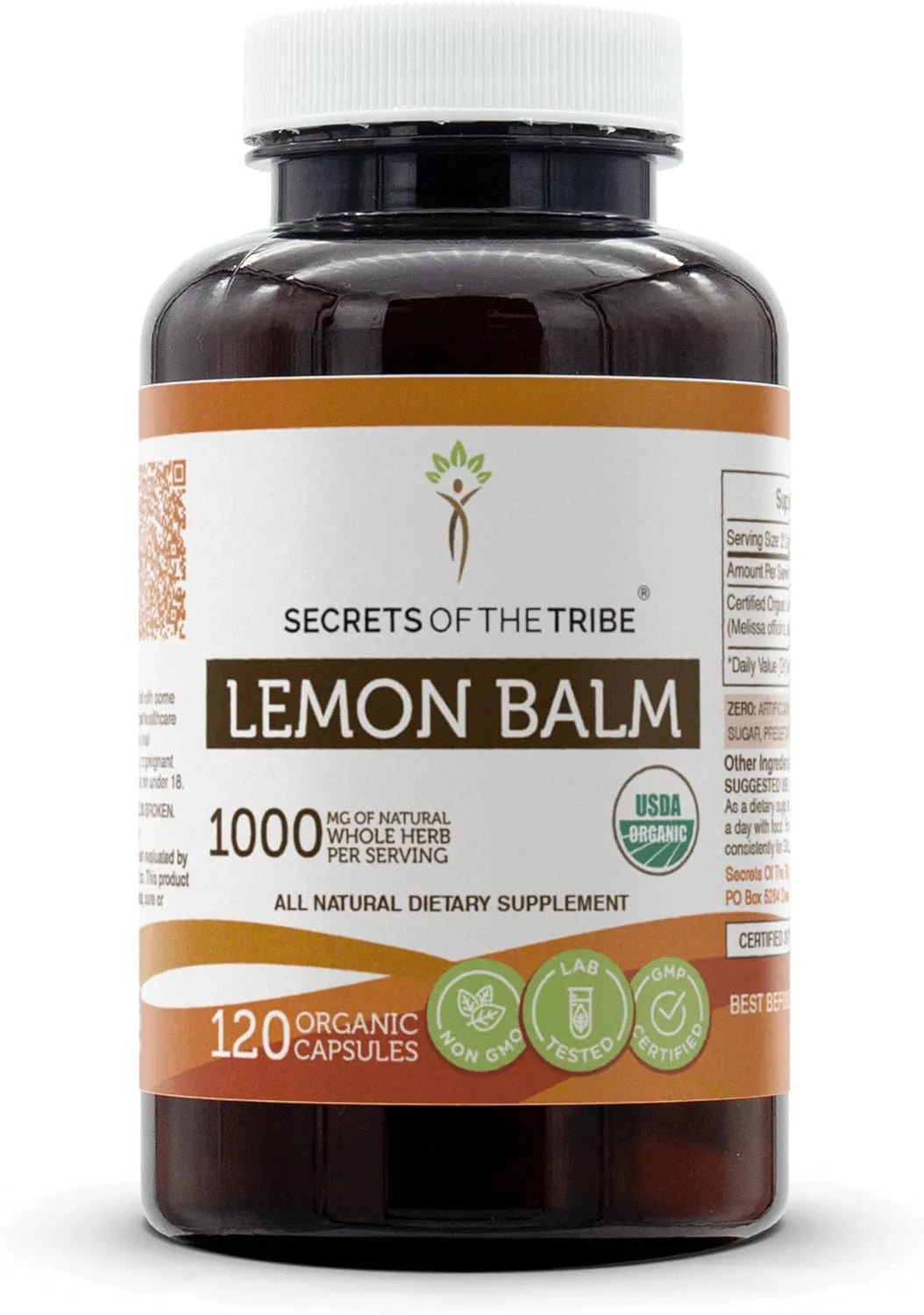 SECRETS OF THE TRIBE - Secrets of the Tribe Lemon Balm 1000Mg. 120 Capsulas - The Red Vitamin MX - Suplementos Alimenticios - {{ shop.shopifyCountryName }}