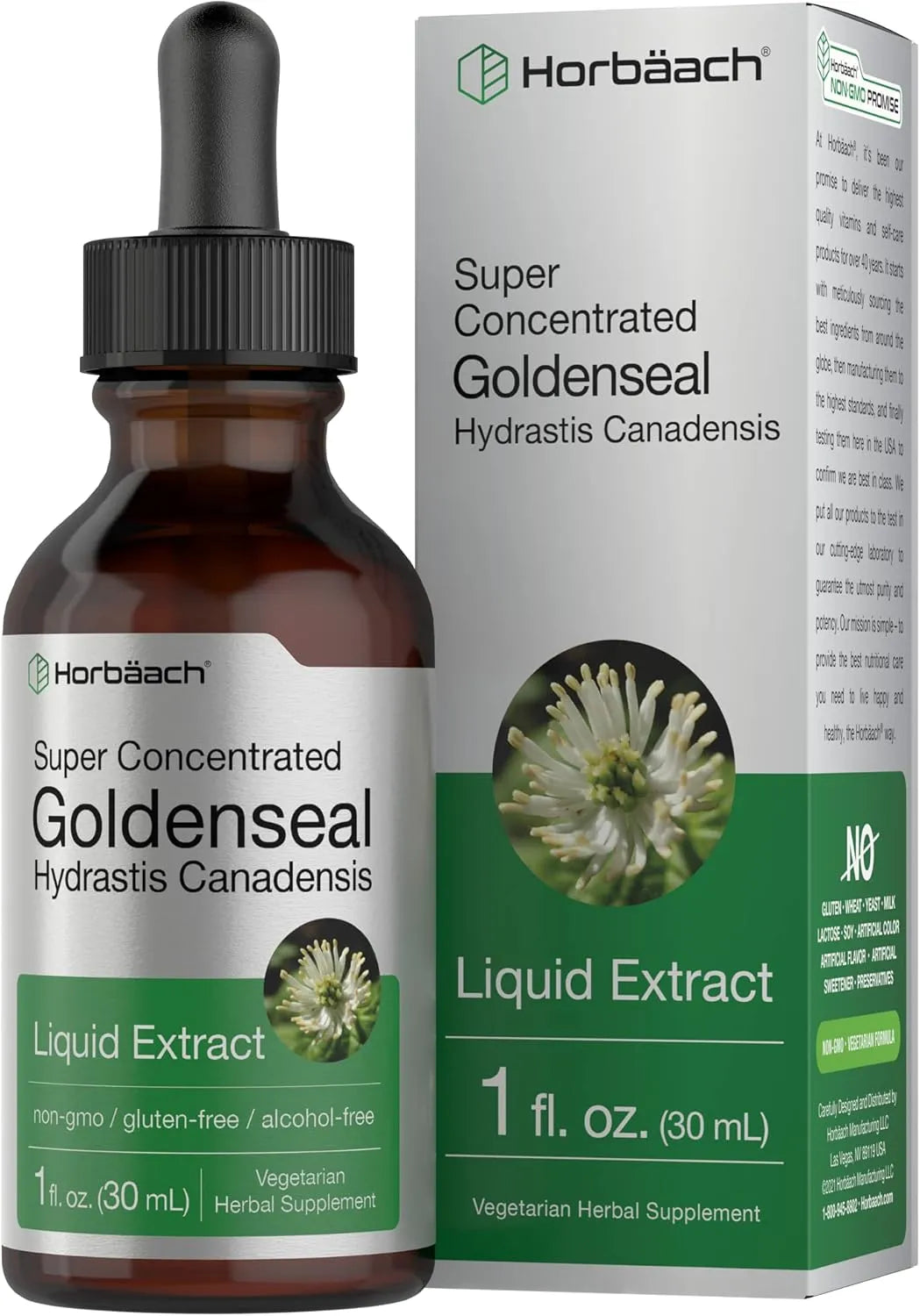 HORBAACH - Horbaach Goldenseal Root Extract Liquid 1 Fl.Oz. - The Red Vitamin MX - Suplementos Alimenticios - {{ shop.shopifyCountryName }}