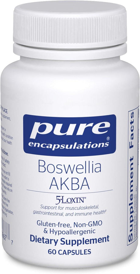 PURE ENCAPSULATIONS - Pure Encapsulations Boswellia AKBA 60 Capsulas - The Red Vitamin MX - Suplementos Alimenticios - {{ shop.shopifyCountryName }}