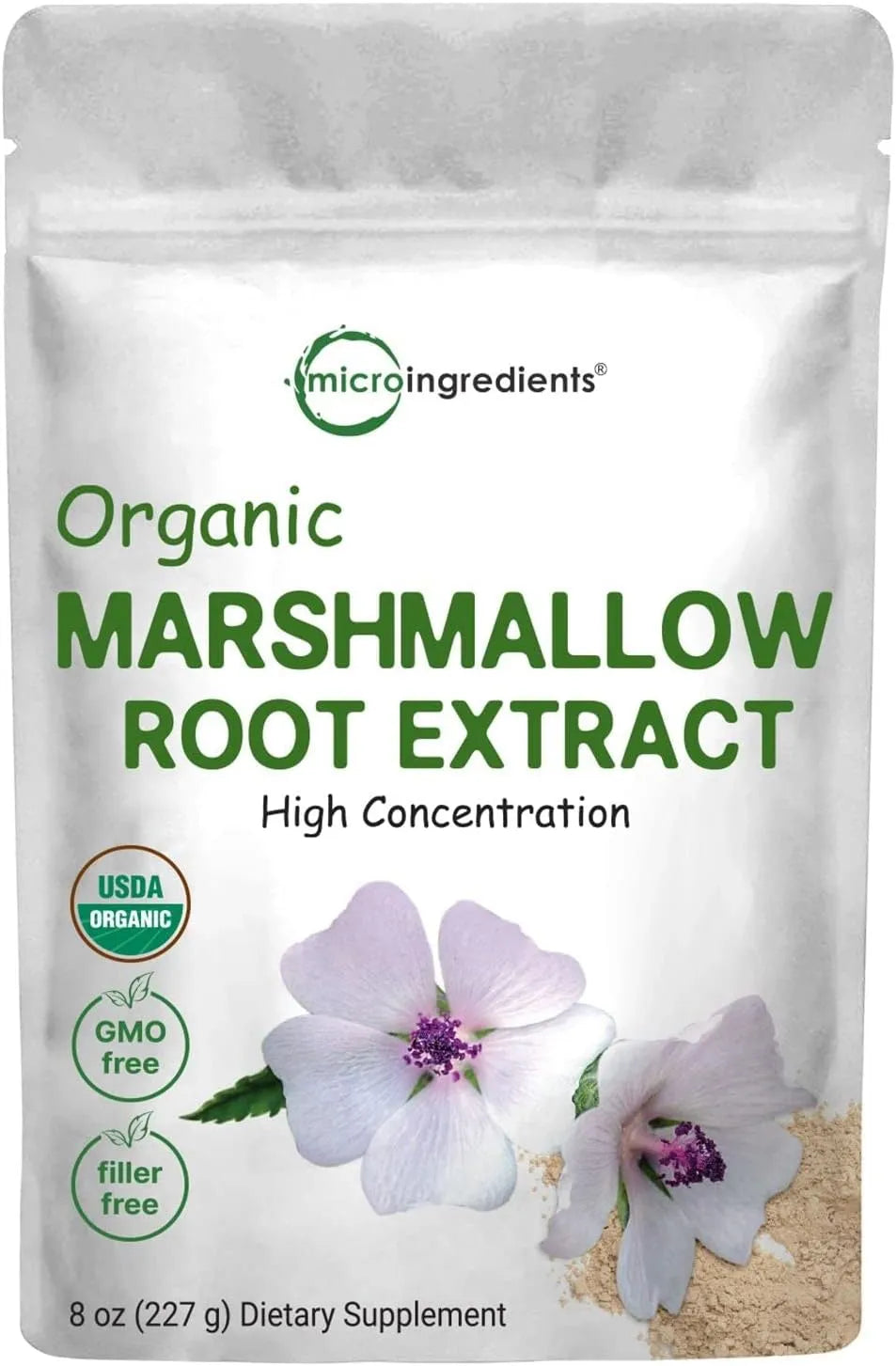 MICRO INGREDIENTS - Micro Ingredients Organic Marshmallow Root Powder 227Gr. - The Red Vitamin MX - Suplementos Alimenticios - {{ shop.shopifyCountryName }}