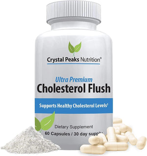 CRYSTAL PEAKS NUTRITION - CRYSTAL PEAKS NUTRITION Cholesterol Supplement 60 Capsulas - The Red Vitamin MX - Suplementos Alimenticios - {{ shop.shopifyCountryName }}