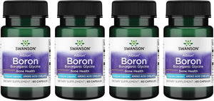 Swanson Boron from Albion 6 Mg. 60 Capsulas 4 Pack