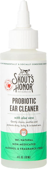 SKOUT'S HONOR Cat Ear Cleaner Solution with Aloe Vera 118Ml.