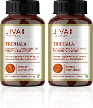 JIVA - JIVA Triphala 120 Tabletas 2 Pack - The Red Vitamin MX - Suplementos Alimenticios - {{ shop.shopifyCountryName }}