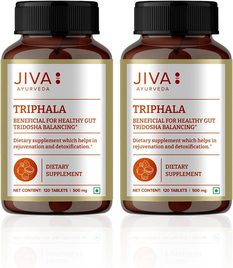 JIVA - JIVA Triphala 120 Tabletas 2 Pack - The Red Vitamin MX - Suplementos Alimenticios - {{ shop.shopifyCountryName }}