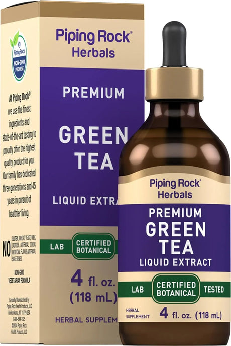 PIPING ROCK - Piping Rock Green Tea Extract Liquid 4 Fl.Oz. - The Red Vitamin MX - Suplementos Alimenticios - {{ shop.shopifyCountryName }}