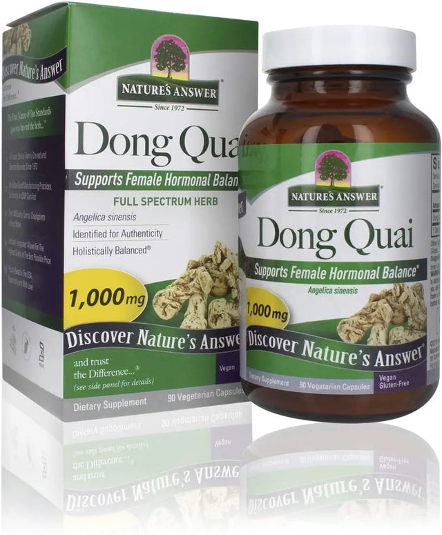 NATURE´S ANSWER - Nature's Answer Dong Quai Root 1000Mg. 90 Capsulas - The Red Vitamin MX - Suplementos Alimenticios - {{ shop.shopifyCountryName }}