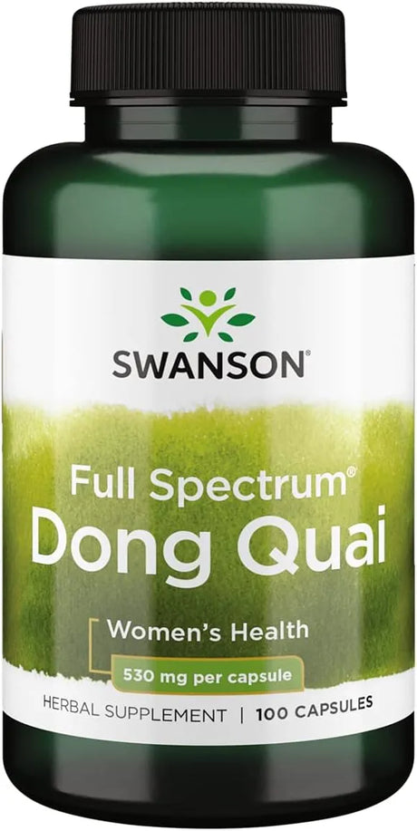 SWANSON - Swanson Dong Quai 530Mg. 100 Capsulas - The Red Vitamin MX - Suplementos Alimenticios - {{ shop.shopifyCountryName }}