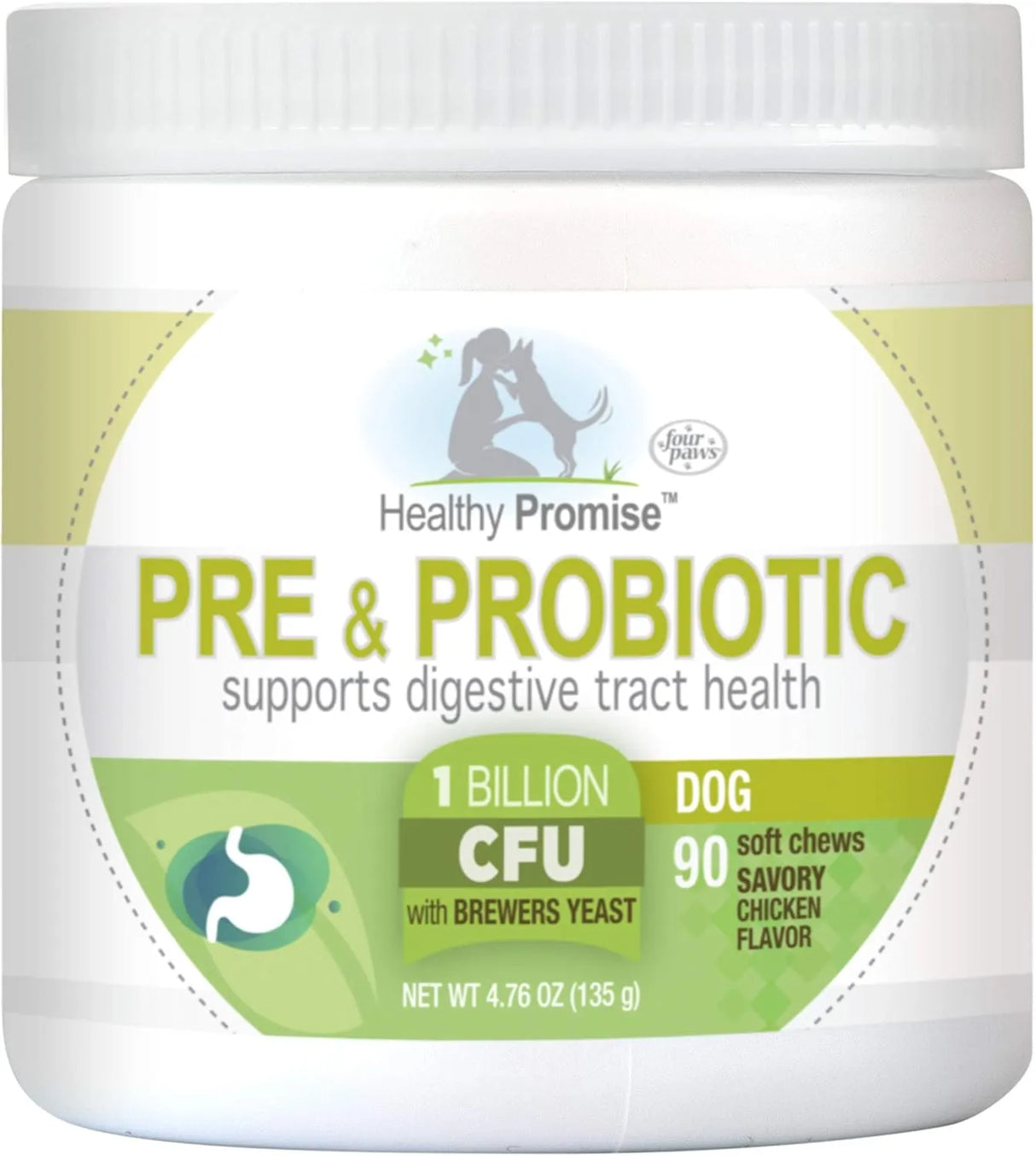 FOUR PAWS - Four Paws Healthy Promise Pre and Probiotics for Dogs Soft Chews 90 Masticables - The Red Vitamin MX - Probióticos Para Perros - {{ shop.shopifyCountryName }}