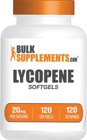 BULK SUPPLEMENTS - Bulk Supplements Lycopene 20Mg. 120 Capsulas Blandas - The Red Vitamin MX - Suplementos Alimenticios - {{ shop.shopifyCountryName }}