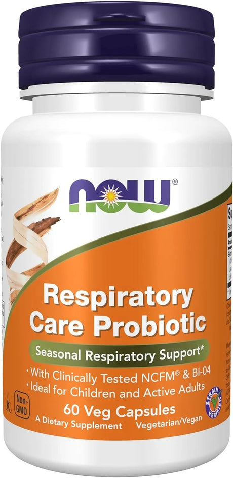 NOW SUPPLEMENTS - NOW Supplements Respiratory Care Probiotic 60 Capsulas - The Red Vitamin MX - Suplementos Alimenticios - {{ shop.shopifyCountryName }}