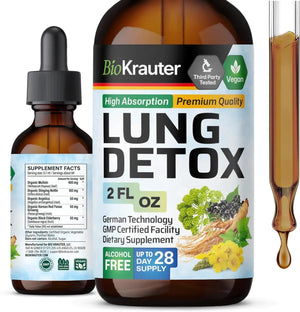 BIOKRAUTER - Bio Krauter Lung Detox Tincture 2 Fl.Oz. - The Red Vitamin MX - Suplementos Alimenticios - {{ shop.shopifyCountryName }}