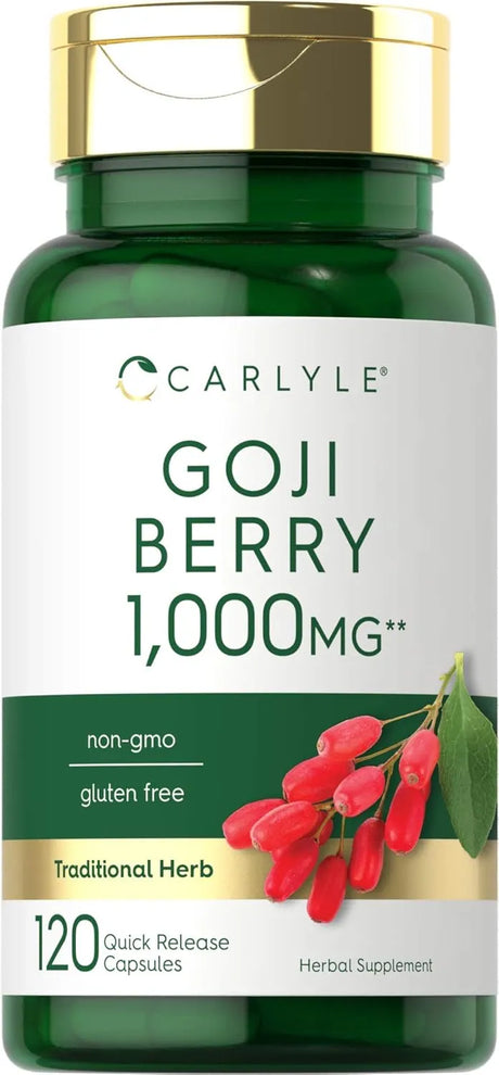 CARLYLE - Carlyle Goji Berry 1000Mg. 120 Capsulas - The Red Vitamin MX - Suplementos Alimenticios - {{ shop.shopifyCountryName }}