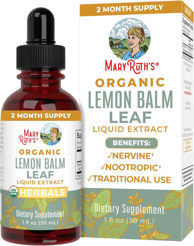 MARY RUTH ORGANICS - MaryRuth Organics Lemon Balm Leaf 30Ml. - The Red Vitamin MX - Suplementos Alimenticios - {{ shop.shopifyCountryName }}