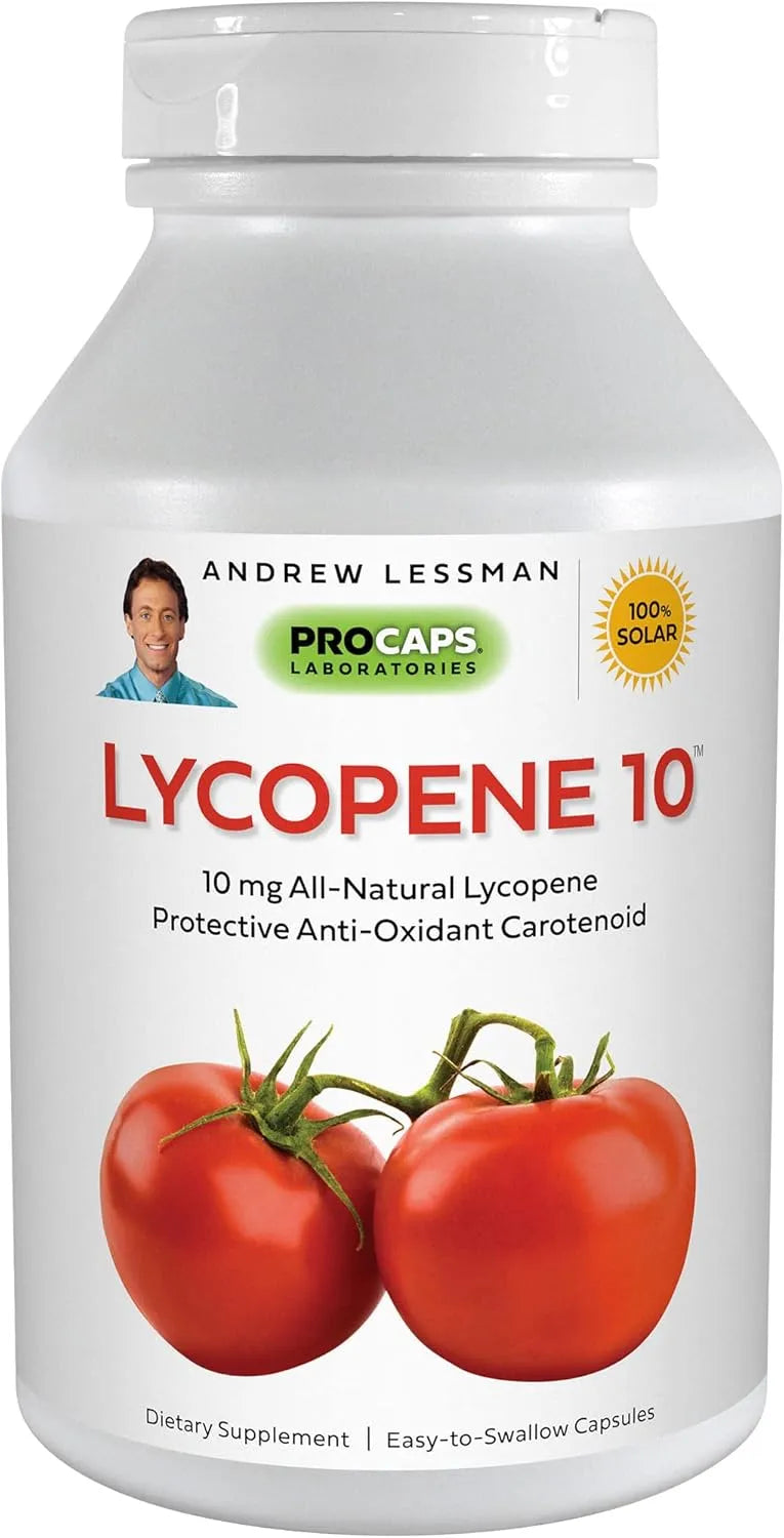 ANDREW LESSMAN - ANDREW LESSMAN Lycopene 10Mg. 60 Capsulas Blandas - The Red Vitamin MX - Suplementos Alimenticios - {{ shop.shopifyCountryName }}