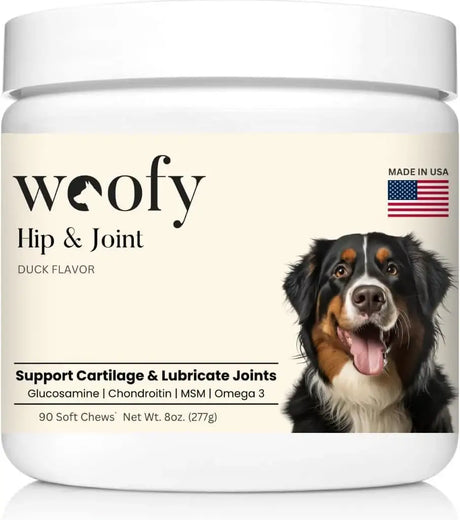 WOOFY - Woofy Maximum Strength Hip & Joint Health Supplement for Dogs 90 Masticables - The Red Vitamin MX - Cuidado De Cadera Y Articulaciones Para Perros - {{ shop.shopifyCountryName }}