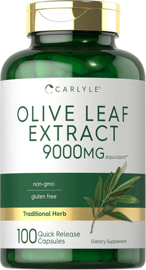 CARLYLE - Carlyle Olive Leaf Extract 9,000Mg. 100 Capsulas - The Red Vitamin MX - Suplementos Alimenticios - {{ shop.shopifyCountryName }}