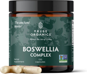 TRIBE ORGANICS - TRIBE ORGANICS Boswellia Serrata Complex 120 Capsulas - The Red Vitamin MX - Suplementos Alimenticios - {{ shop.shopifyCountryName }}