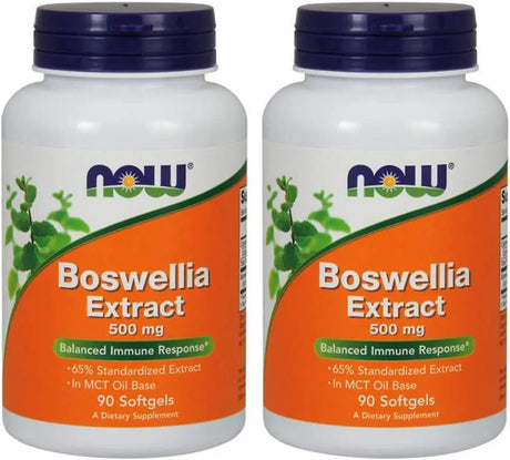 NOW SUPPLEMENTS - Now Supplements Boswellia Extract 500Mg. 90 Capsulas Blandas 2 Pack - The Red Vitamin MX - Suplementos Alimenticios - {{ shop.shopifyCountryName }}