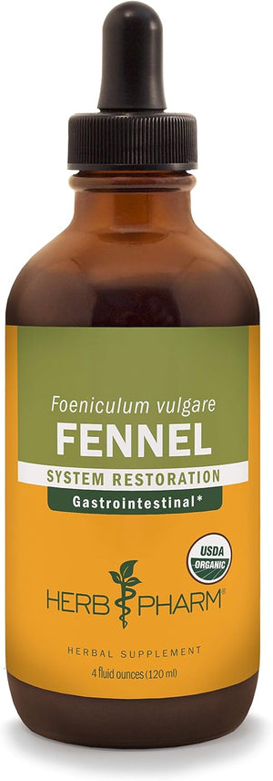 Herb Pharm Certified Organic Fennel Liquid Extract 4 Fl.Oz.