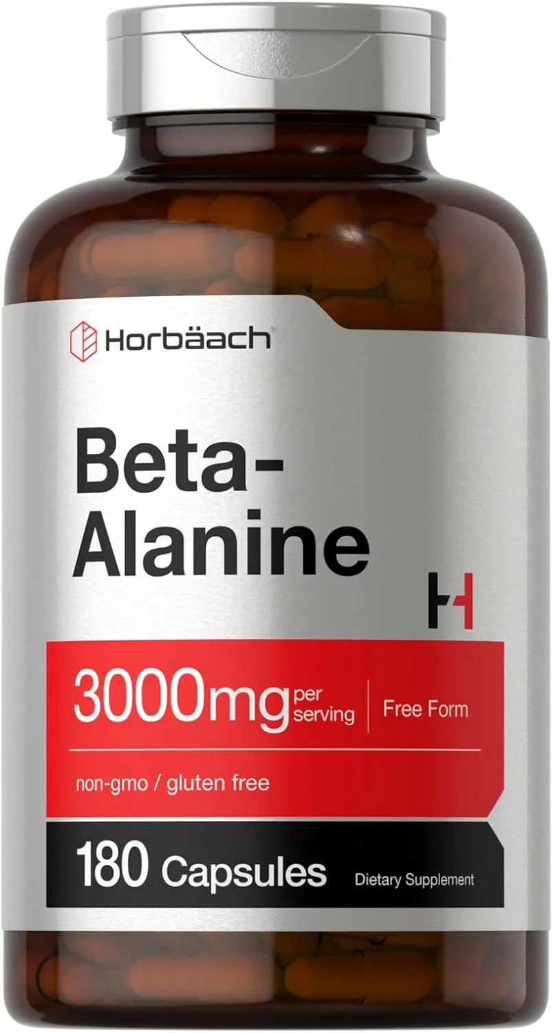 HORBAACH - Horbach Beta Alanine 3000Mg. 180 Capsulas - The Red Vitamin MX - Suplementos Alimenticios - {{ shop.shopifyCountryName }}