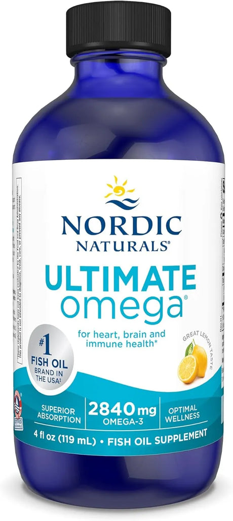 NORDIC NATURALS - Nordic Naturals Ultimate Omega Liquid Lemon Flavor 119Ml. - The Red Vitamin MX - Suplementos Alimenticios - {{ shop.shopifyCountryName }}