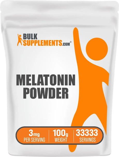 BULK SUPPLEMENTS - Bulk Supplements Melatonin Powder 100Gr. - The Red Vitamin MX - Suplementos Alimenticios - {{ shop.shopifyCountryName }}