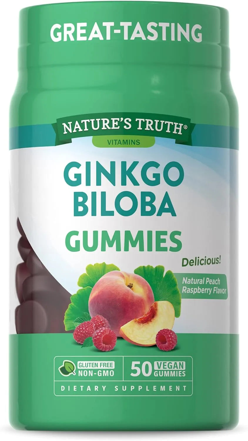 NATURE'S TRUTH - Nature's Truth Ginkgo Biloba Gummies 50 Gomitas - The Red Vitamin MX - Suplementos Alimenticios - {{ shop.shopifyCountryName }}