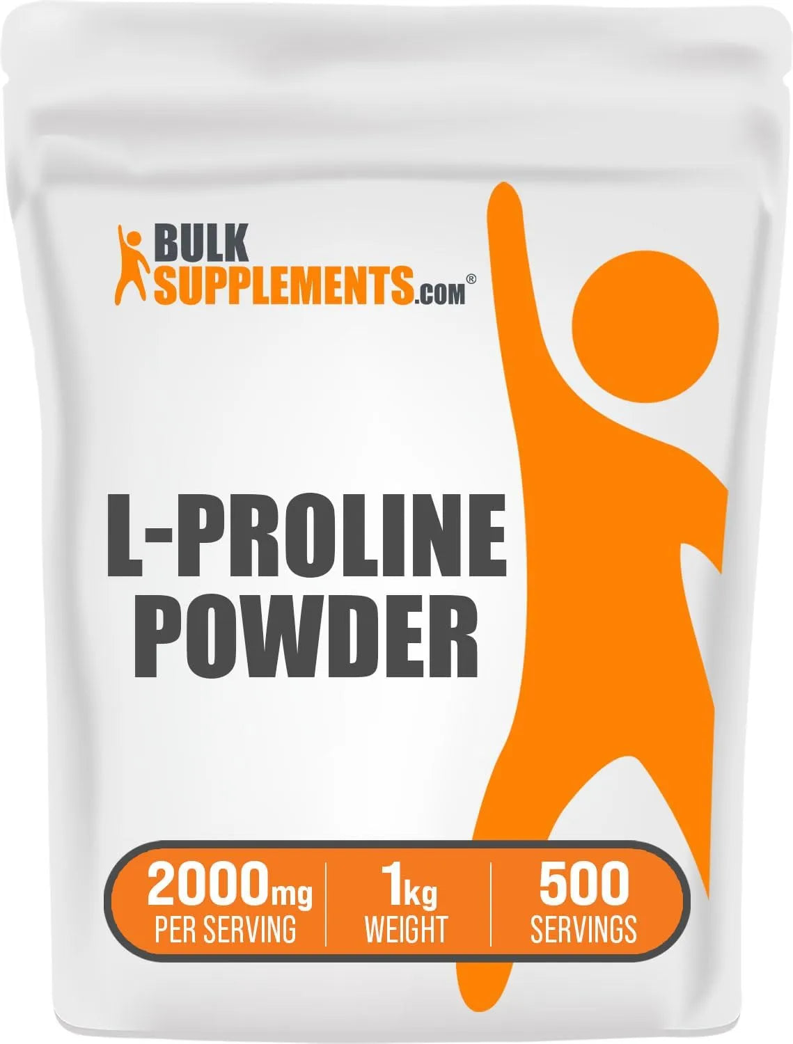BULK SUPPLEMENTS - Bulk Supplements L-Proline Powder 1 Kg. - The Red Vitamin MX - Suplementos Alimenticios - {{ shop.shopifyCountryName }}
