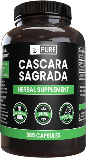 PURE ORIGINAL INGREDIENTS - Pure Original Ingredients Cascara Sagrada 365 Capsulas - The Red Vitamin MX - Suplementos Alimenticios - {{ shop.shopifyCountryName }}