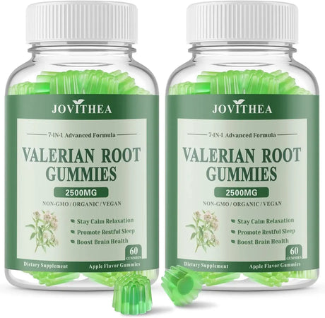 JOVITHEA - JOVITHEA Organic Valerian Root Gummies 60 Gomitas 2 Pack - The Red Vitamin MX - Suplementos Alimenticios - {{ shop.shopifyCountryName }}