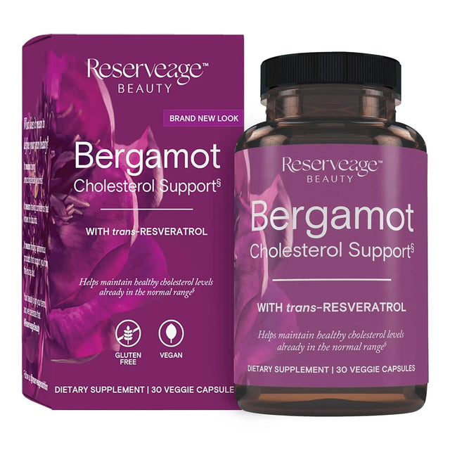 RESERVEAGE NUTRITION - Reserveage Beauty Bergamot Cholesterol Support 30 Capsulas - The Red Vitamin MX - Suplementos Alimenticios - {{ shop.shopifyCountryName }}