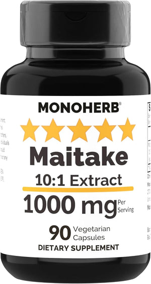MONOHERB - Monoherb Maitake Mushroom Extract 1000Mg. 90 Capsulas - The Red Vitamin MX - Suplementos Alimenticios - {{ shop.shopifyCountryName }}