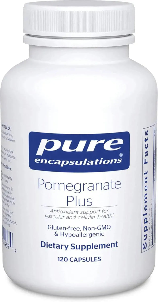 PURE ENCAPSULATIONS - Pure Encapsulations Pomegranate Plus 120 Capsulas - The Red Vitamin MX - Suplementos Alimenticios - {{ shop.shopifyCountryName }}