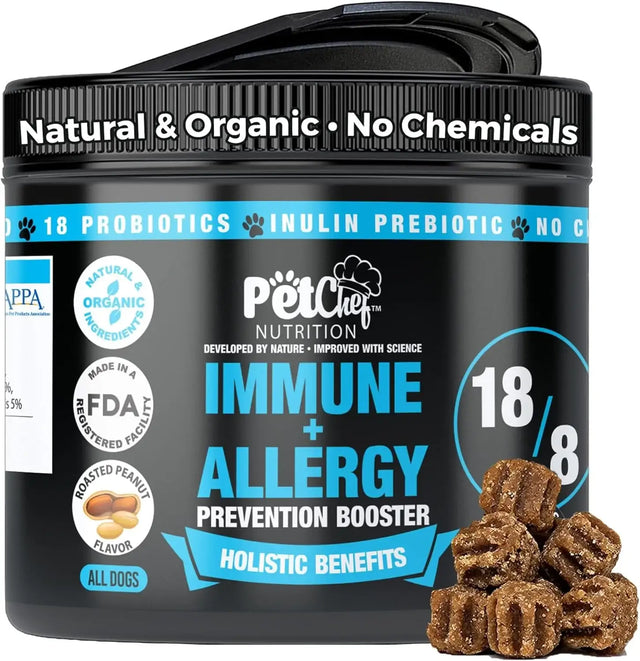 PET CHEF - Pet Chef Respiratory Immune + Dog Allergy Remedy 140 Masticables - The Red Vitamin MX - Remedios Para La Picazón De Perros - {{ shop.shopifyCountryName }}