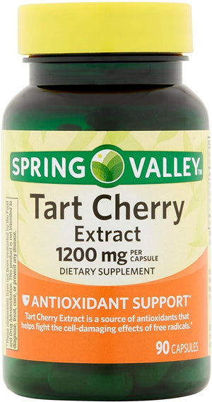 Spring Valley Tart Cherry Extract 1200Mg. 90 Capsulas