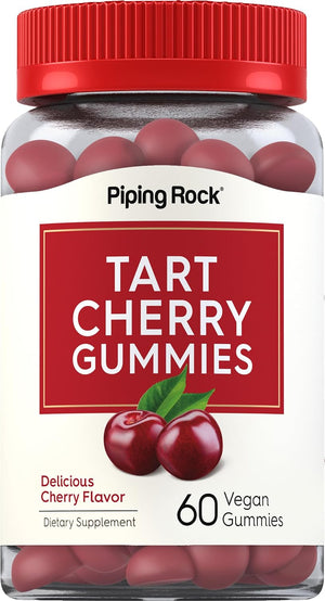 Piping Rock Tart Cherry Gummies 60 Gomitas