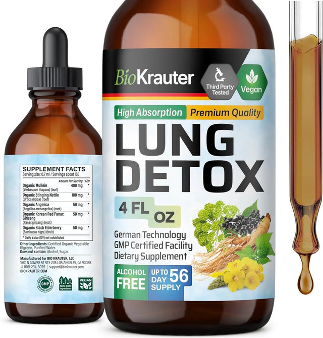 BIOKRAUTER - Bio Krauter Lung Detox Tincture 4 Fl.Oz. - The Red Vitamin MX - Suplementos Alimenticios - {{ shop.shopifyCountryName }}