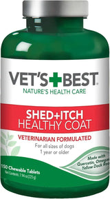 VET'S BEST - Vet's Best Healthy Coat Shed & Itch Relief Dog 150 Tabletas Masticables - The Red Vitamin MX - Remedios Para La Picazón De Perros - {{ shop.shopifyCountryName }}