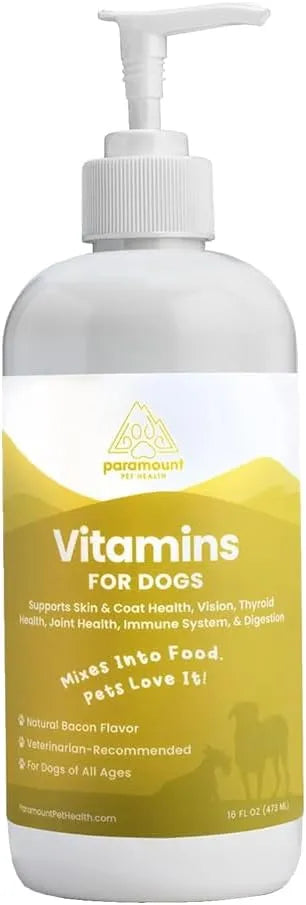 PARAMOUNT PET HEALTH - Paramount Pet Health Liquid Multivitamin for Dogs with Probiotics 473Ml. - The Red Vitamin MX - Multivitamínicos Para Perros - {{ shop.shopifyCountryName }}