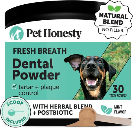 PET HONESTY - Pet Honesty Dog Breath Freshener Dental Powder 30 Cucharadas - The Red Vitamin MX - Cuidado Dental Para Perros - {{ shop.shopifyCountryName }}