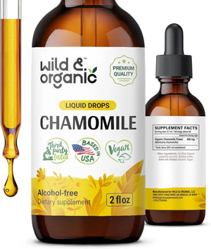 WILD & ORGANIC - Wild & Organic Chamomile Drops 2 Fl.Oz. - The Red Vitamin MX - Suplementos Alimenticios - {{ shop.shopifyCountryName }}