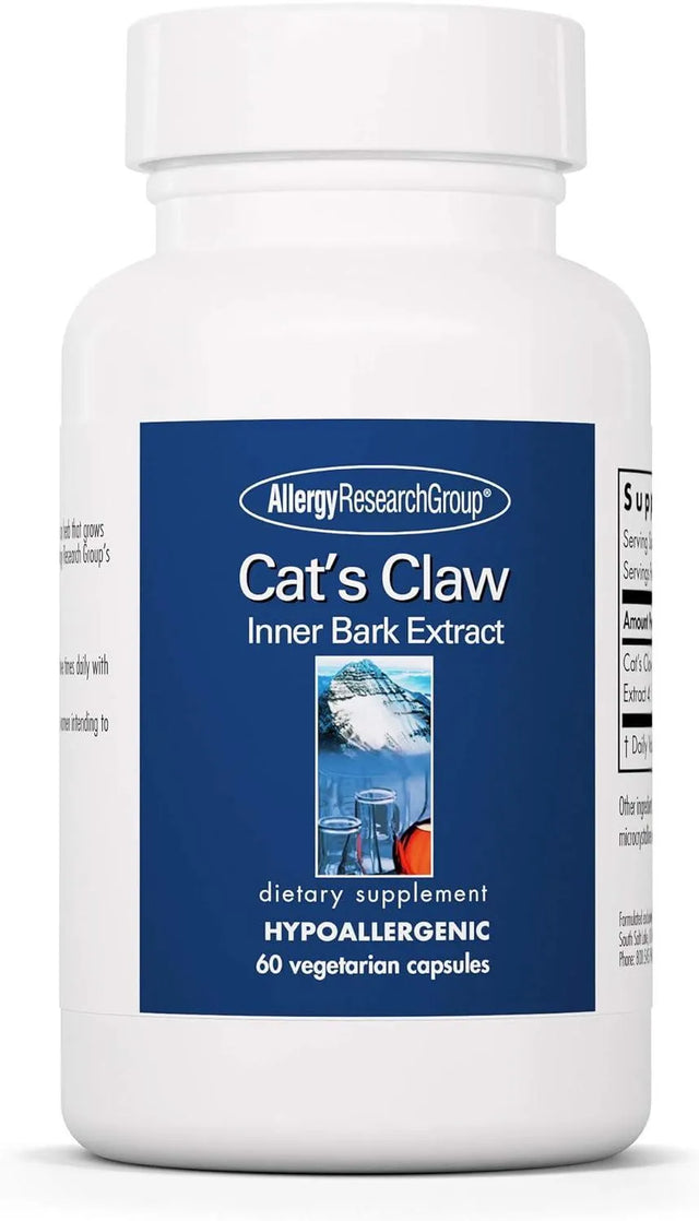 ALLERGY RESEARCH GROUP - Allergy Research Group Cat's Claw 60 Capsulas - The Red Vitamin MX - Suplementos Alimenticios - {{ shop.shopifyCountryName }}