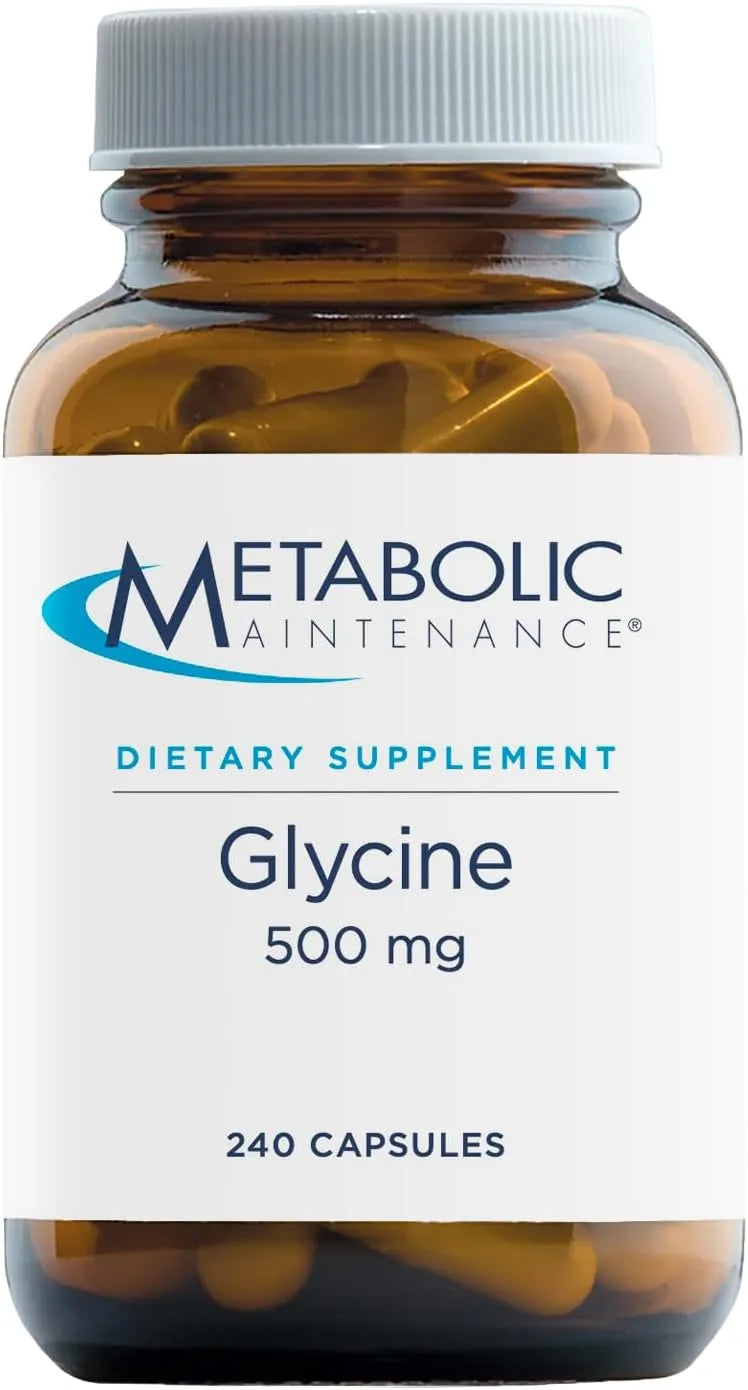 METABOLIC MANTENANCE - Metabolic Maintenance Glycine 500Mg. 240 Capsulas - The Red Vitamin MX - Suplementos Alimenticios - {{ shop.shopifyCountryName }}