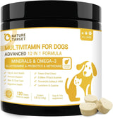 NATURE TARGET - NATURE TARGET Dog Multivitamins for Overall Health 120 Masticables - The Red Vitamin MX - Multivitamínicos Para Perros - {{ shop.shopifyCountryName }}