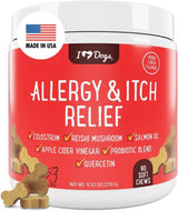 IHEARTDOGS - iHeartDogs Allergy & Itch Relief for Dogs 90 Masticables - The Red Vitamin MX - Remedios Para La Picazón De Perros - {{ shop.shopifyCountryName }}