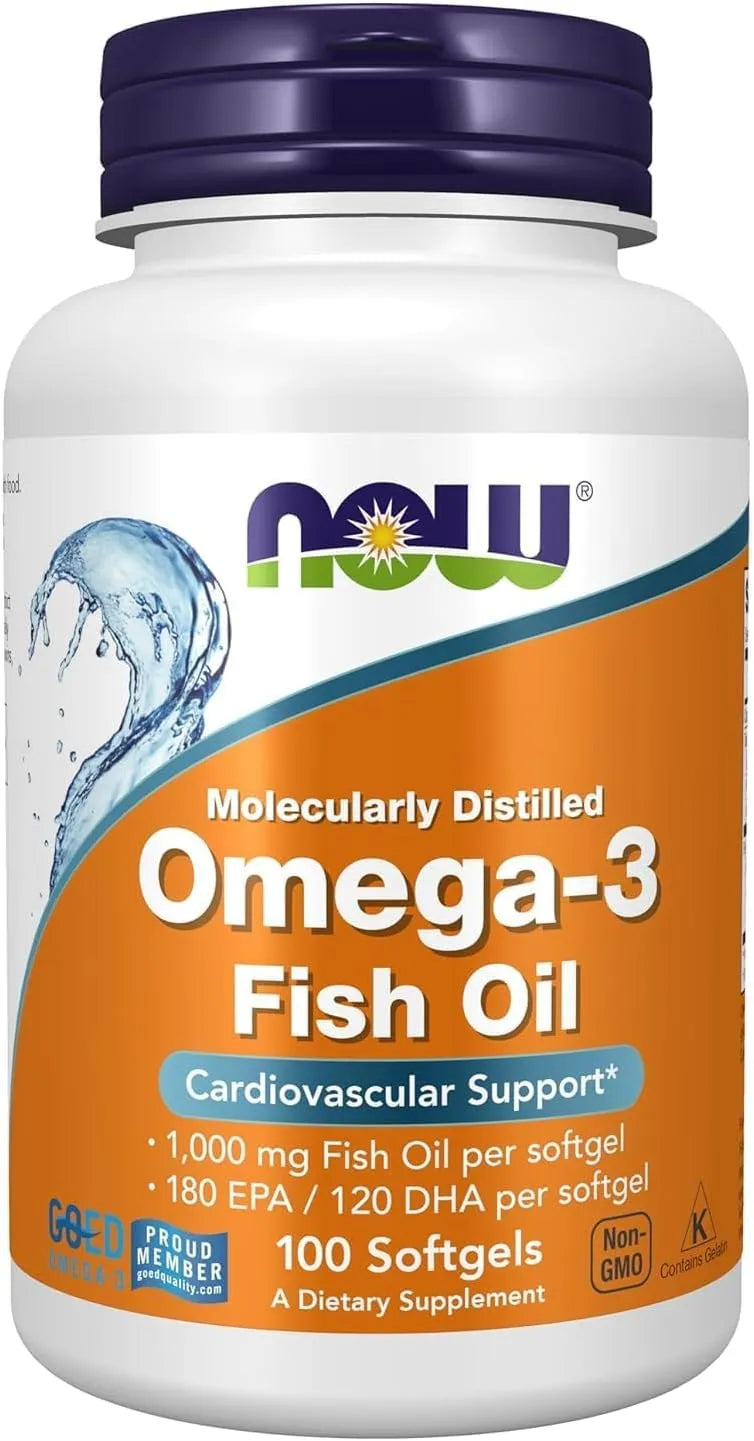 NOW SUPPLEMENTS - Now Supplements Omega-3 100 Capsulas Blandas - The Red Vitamin MX - Suplementos Alimenticios - {{ shop.shopifyCountryName }}