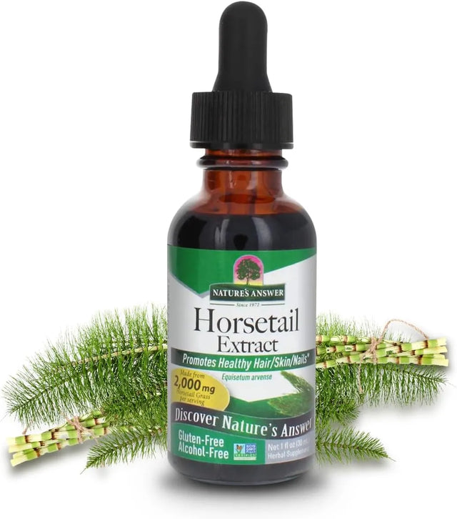 NATURE´S ANSWER - Nature's Answer Alcohol-Free Horsetail Herb Extract 1 Fl.Oz. - The Red Vitamin MX - Suplementos Alimenticios - {{ shop.shopifyCountryName }}